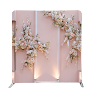 Floral Blush Photobooth Backdrop