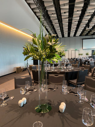 Greenery Corporate Table Centrepieces
