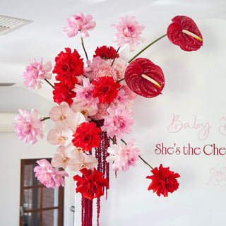 Modern-fresh-flowers-florist-Christchurch-arch-arrangement