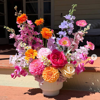 Modern-artificial-flowers-florist-Christchurch-vase-arrangement-spring
