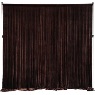 Chocolate Brown Draping Backdrop