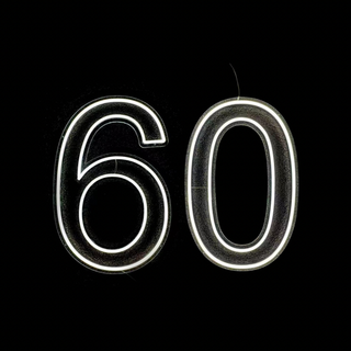 60 Neon Sign