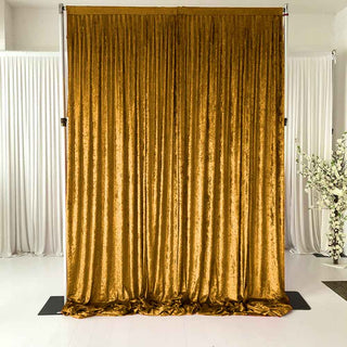 Gold Velvet Photobooth Backdrop