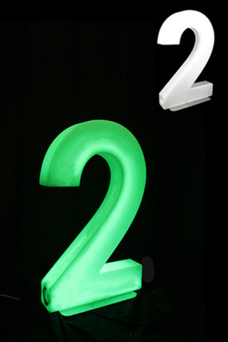 Large Free Standing LED 21 Numbers