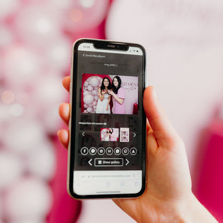 Modern Mirror Statement Photobooth - Affordable Full Day Hire