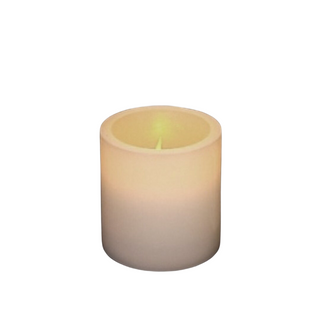 Real Wax LED Pillar Candles (7.5cmH)