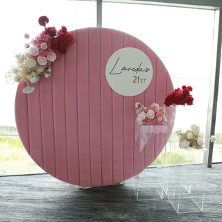 Luxury Pink Backdrop Package - Christchurch Decor Solutions