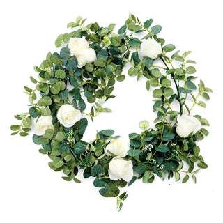 Rose Eucalyptus Garland - Christchurch Decor Solutions