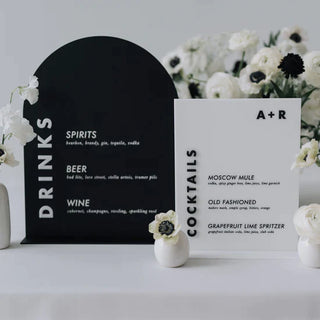 Essential Package - Custom Acrylic Wedding Signs