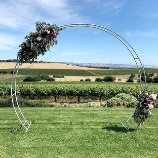 Rounded Metal Arch - Christchurch Decor Solutions