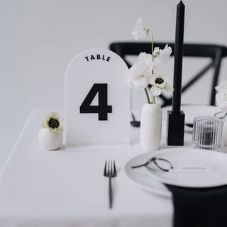 Custom Acrylic Table Numbers