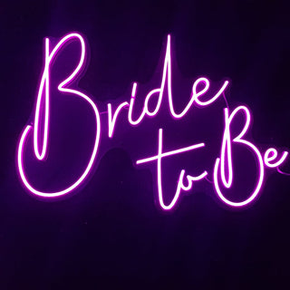 Bride to Be Neon Sign - Christchurch Decor Solutions